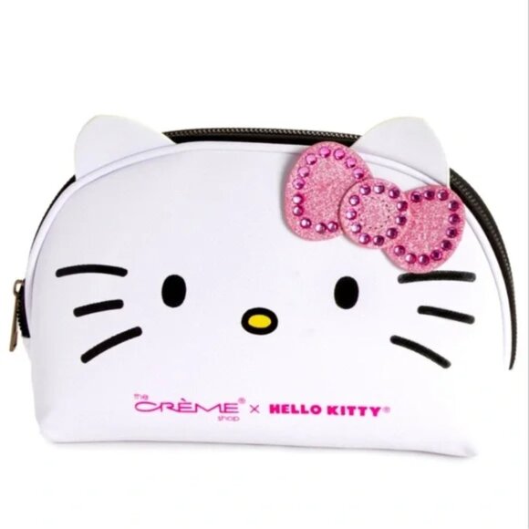 Handbags - NEW Creme Shop x Hello Kitty Colab Makeup Bag
